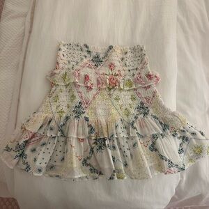 Love Shack Fancy Sicily Skirt Size XS